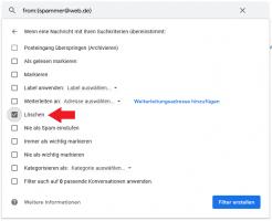 Schritt 3: Gewünschte Aktion auswählen und bestätigen