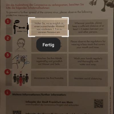 Schritt 3: Text auswählen, der umgewandelt werden soll