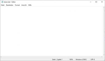 Schritt 1: Ausführbare Batch Datei erstellen