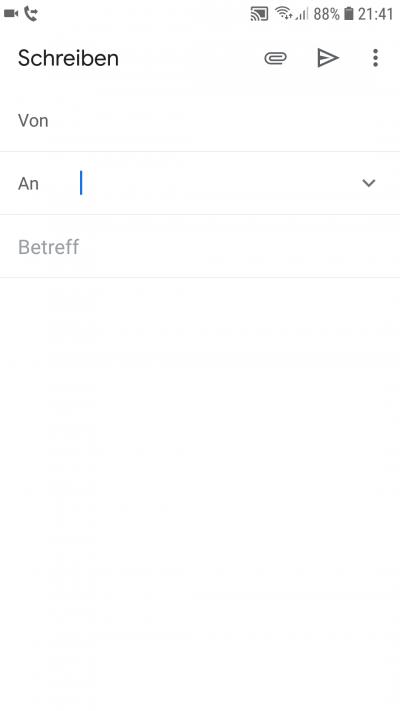 Schritt 2: E-Mail verfassen
