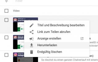 Schritt 4: Video herunterladen