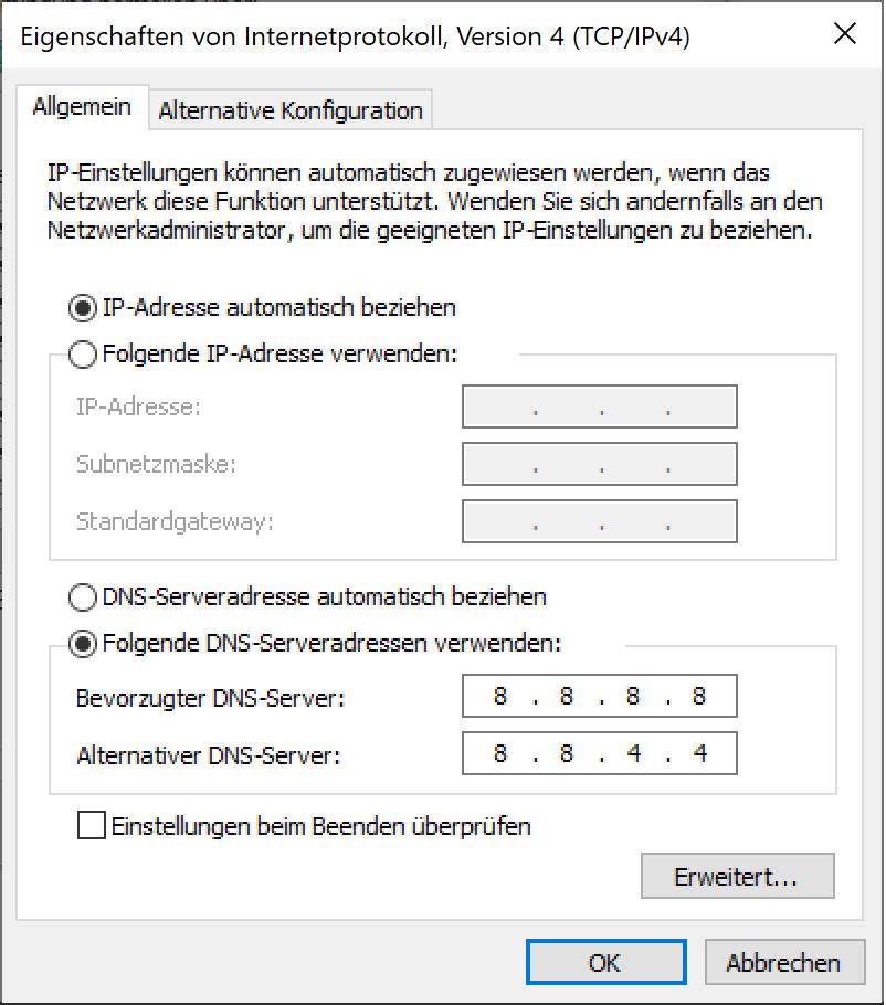 Unitymedia Connect Box Dns Server Festlegen Anleitung Antwort Net